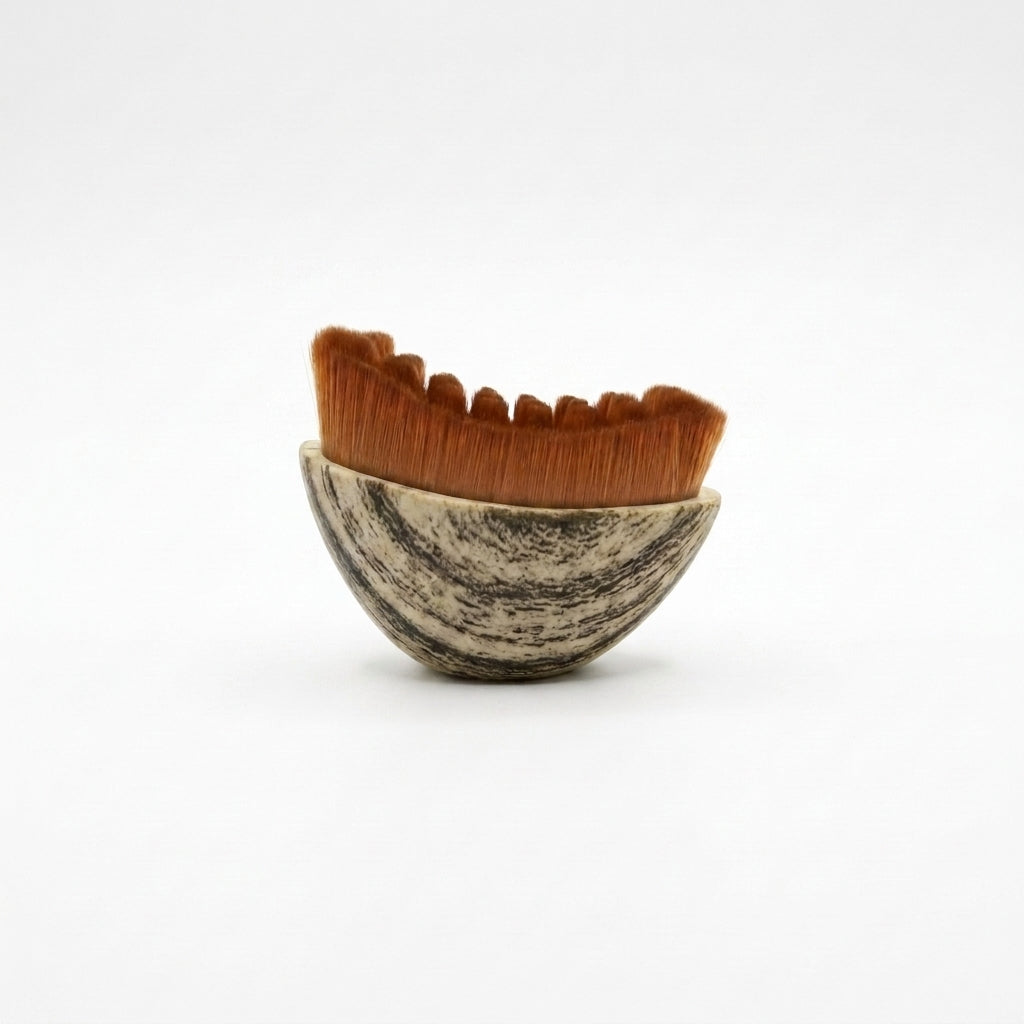Brosse lymphatique visage LuméaSkin — drainage et sculpture