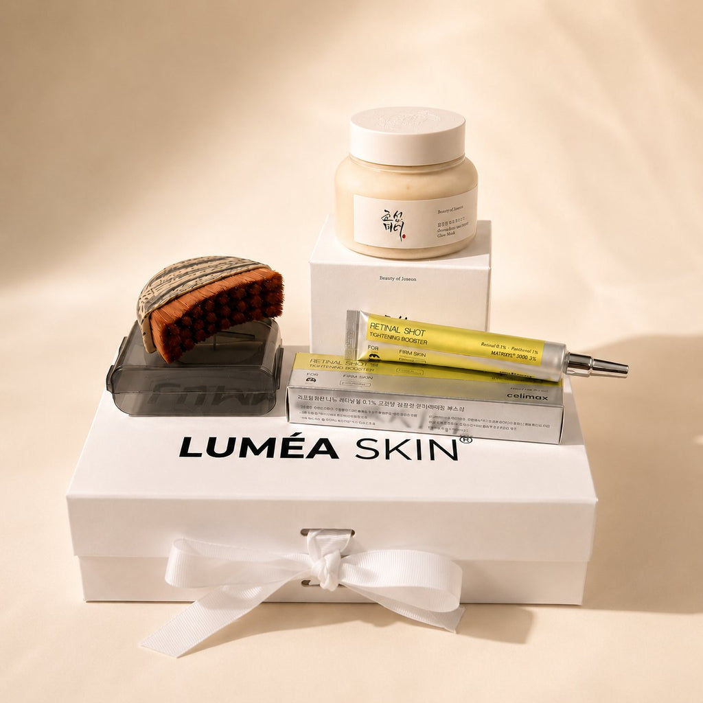 Coffret Institut LuméaSkin — coffret cadeau et produits K-Beauty