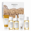 SKIN1004 Madagascar Centella Travel Kit — coffret 5 soins voyage : ampoule foam, toning toner, ampoule, soothing cream, light cleansing oil