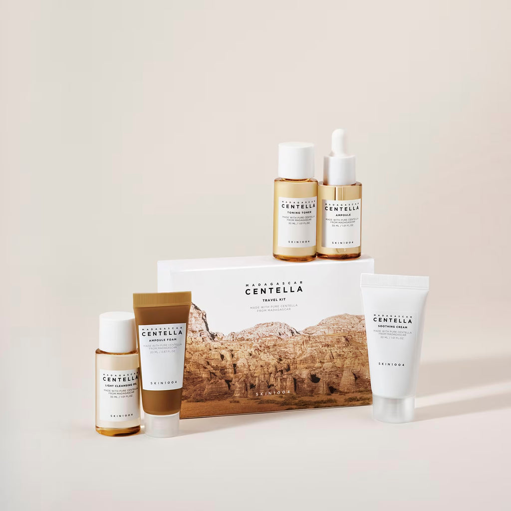 skin1004 madagascar centella travel kit coffret soin visage